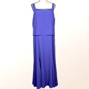 URSULA of SWITZERLAND purple “Mother of the Bride” dress in size 16W/P. EUC